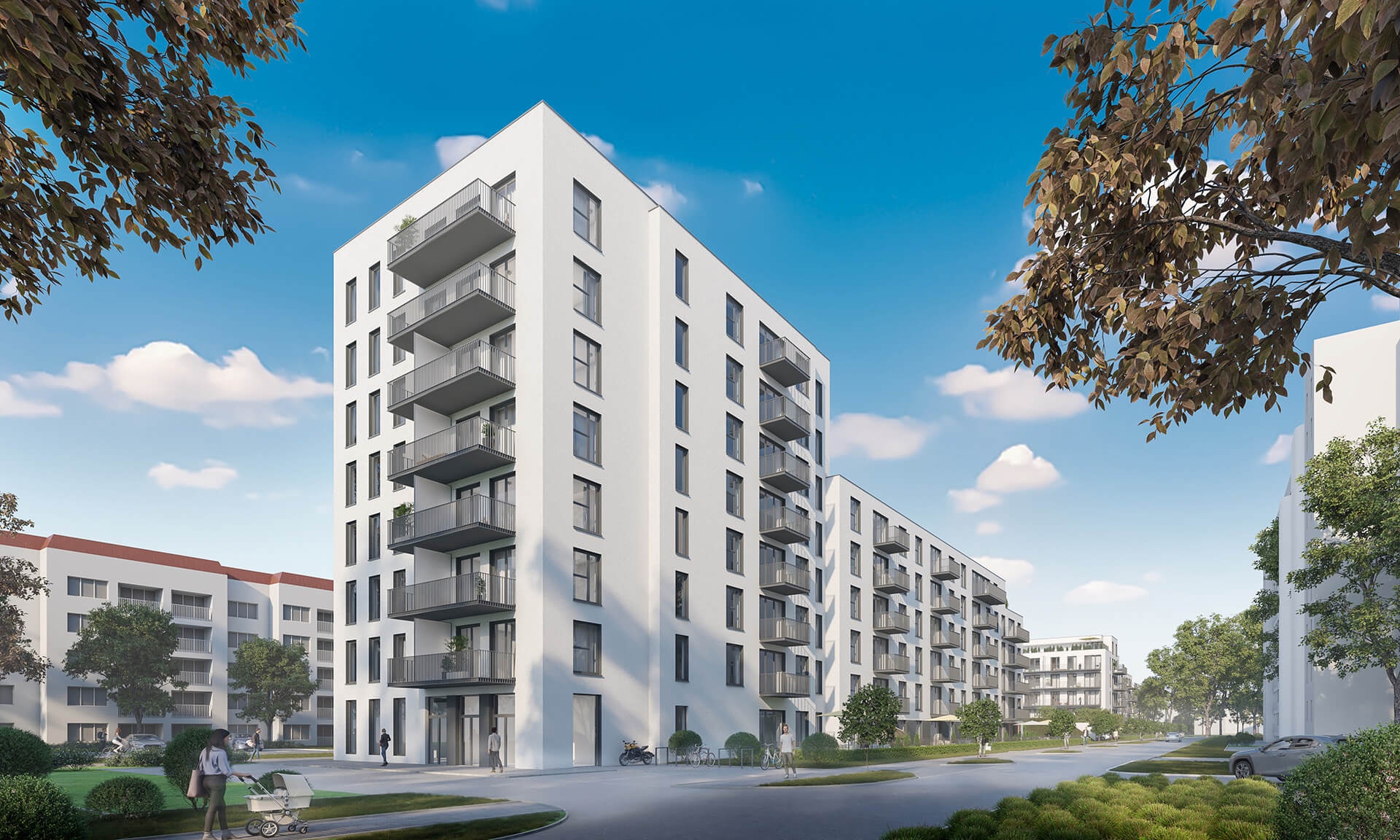 Budynek inwestycji Porto Żeran, Warszawa