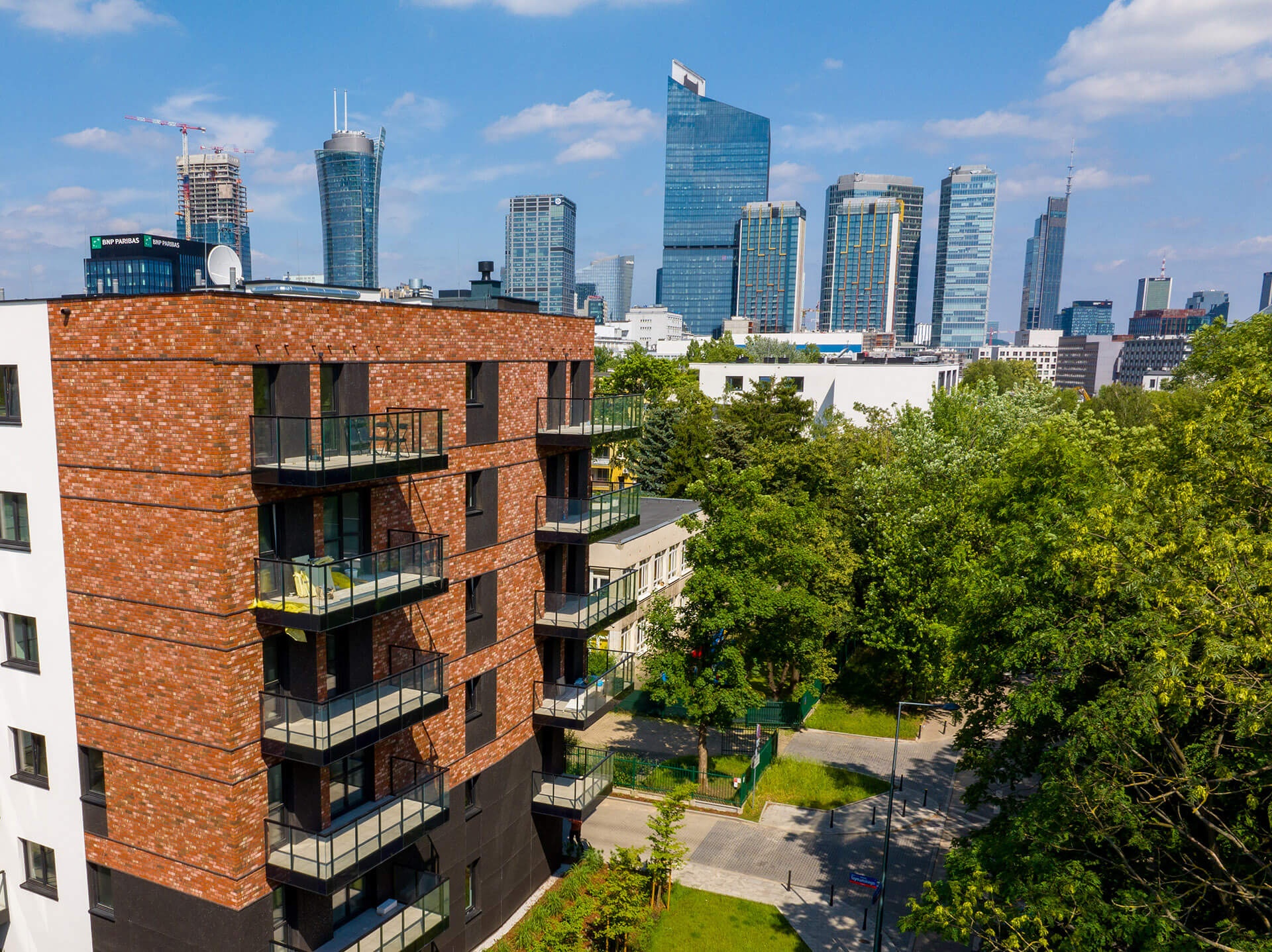 Budynek inwestycji La Wola, Warszawa Wola