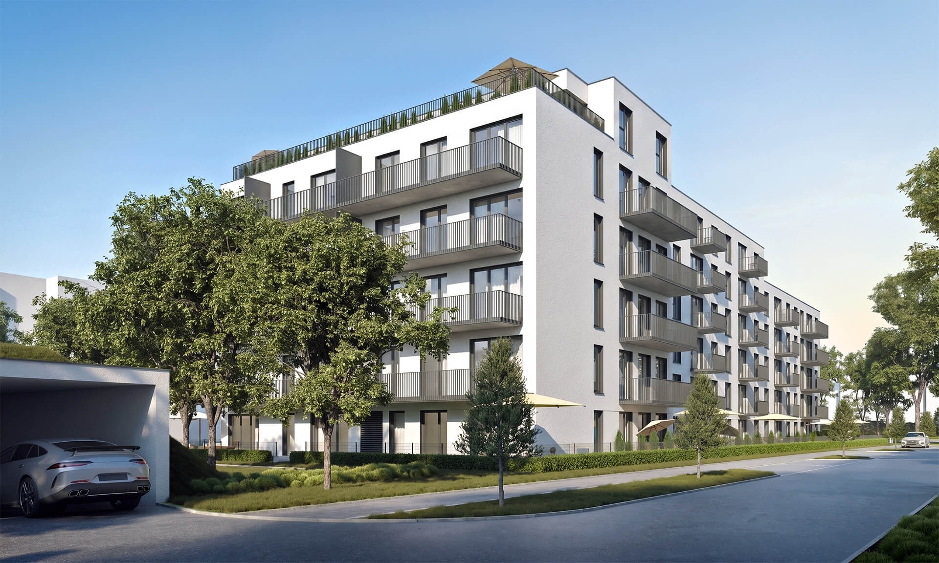 Budynek inwestycji Porto Żeran, Warszawa